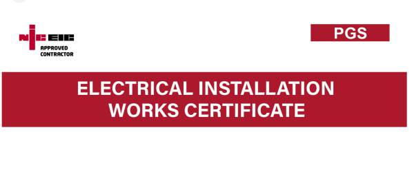 Electrical certification